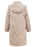'Brynn' Hooded Long Sleeve Winter Coat - Celes Fashion